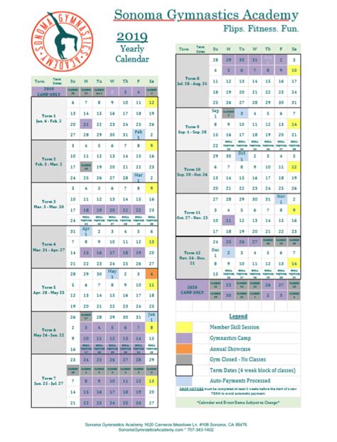 Sonoma State Academic Calendar